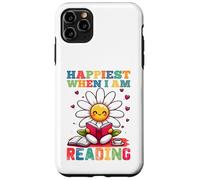 Sono più felice quando leggo - Cute Book Reader Lover Bookworm Custodia per iPhone 11 Pro Max