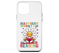 Sono più felice quando leggo - Cute Book Reader Lover Bookworm Custodia per iPhone 12 mini