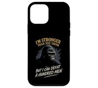 Sono più forte, di quanto pensi sconfiggi un gorilla di cento uomini Custodia per iPhone 12 mini