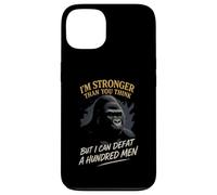 Sono più forte, di quanto pensi sconfiggi un gorilla di cento uomini Custodia per iPhone 13