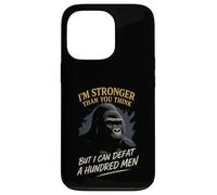 Sono più forte, di quanto pensi sconfiggi un gorilla di cento uomini Custodia per iPhone 13 Pro