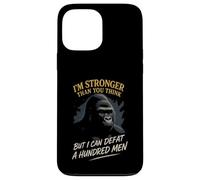 Sono più forte, di quanto pensi sconfiggi un gorilla di cento uomini Custodia per iPhone 13 Pro Max