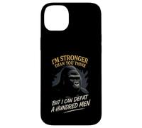 Sono più forte, di quanto pensi sconfiggi un gorilla di cento uomini Custodia per iPhone 14 Plus