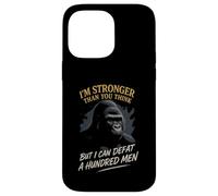 Sono più forte, di quanto pensi sconfiggi un gorilla di cento uomini Custodia per iPhone 14 Pro Max