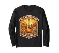 Sono più Vecchio Ora ma STO Ancora Correndo Contro Il Vento Hippy Maglia a Manica
