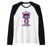 Sono Piuttosto Figo ma piango Molto Street Style Maglia con Maniche Raglan