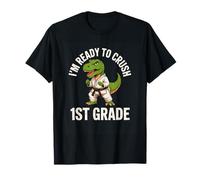 Sono Pronto a schiacciare Il Karate T-Rex di 1 ° Grado a Scuola Maglietta