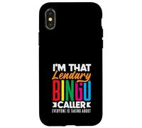 Sono quel leggendario Bingo Caller Bingo Giocatore Custodia per iPhone X/XS