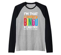 Sono quel leggendario Bingo Caller Bingo Giocatore Maglia con Maniche Raglan