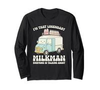 Sono Quel leggendario Milkman di Cui Tutti parlano Maglia a Manica