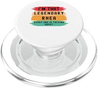 Sono quel leggendario Rhea che tutti parlano Rhea in modo divertente PopSockets PopGrip per MagSafe