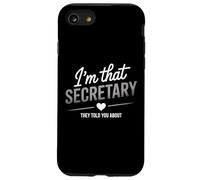 Sono quel segretario che ti hanno parlato di divertente umorismo amico Custodia per iPhone SE (2020) / 7 / 8