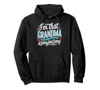 Sono Quella Nonna Scusa Non Mi Dispiace Nonna #sorrynotsorry Felpa con Cappuccio
