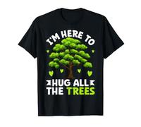Sono Qui per abbracciare Tutti Gli Alberi Maglietta