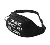 Sono qui per accarezzare tutti i cani casual sportivo per il tempo libero da uomo e da donna sportivo Giornata sportiva Regalo