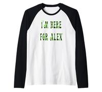 Sono Qui per Alex Maglia con Maniche Raglan