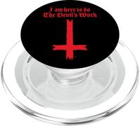 Sono qui per fare il lavoro del diavolo PopSockets PopGrip per MagSafe