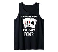 Sono Qui per Giocare a Poker Canotta