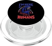 Sono qui per gli umani tristi mietitori PopSockets PopGrip per MagSafe