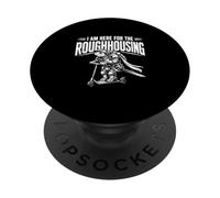 Sono qui per il cavaliere tartaruga rude su uno scooter PopSockets PopGrip Adesivo