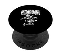 Sono qui per il feroce cavaliere caprone su uno scooter PopSockets PopGrip Adesivo