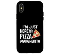 Sono qui per la Pizza Margherita Pizzeria Italiana Pomodoro Custodia per iPhone X/XS