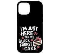 Sono qui per la torta della Foresta Nera Pasticcere Tedesco Custodia per iPhone 12 mini