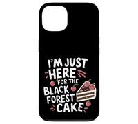 Sono qui per la torta della Foresta Nera Pasticcere Tedesco Custodia per iPhone 13