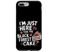 Sono qui per la torta della Foresta Nera Pasticcere Tedesco Custodia per iPhone 7 Plus/8 Plus