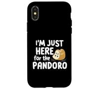 Sono qui per la torta natalizia italiana Pandoro Custodia per iPhone X/XS