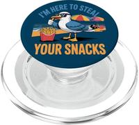 Sono qui per rubare i tuoi snack divertenti PopSockets PopGrip per MagSafe