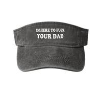 Sono qui per te Papà Sport Visiera Cappellini da baseball in cotone per uom