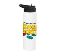 Sono qui per The Block Party Building Block Builder Stainless Steel Insulated Water Bottle