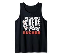 Sono Qui Solo per Giocare Euchre Canotta