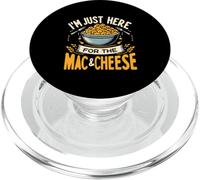 Sono qui solo per gli amanti del cibo dei maccheroni Mac e formaggio PopSockets PopGrip per MagSafe