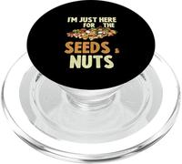 Sono qui solo per gli amanti della priorità dello spuntino dei semi e delle noci PopSockets PopGrip per MagSafe