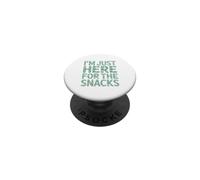 Sono qui solo per gli snack PopSockets PopGrip Adesivo