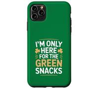Sono qui solo per gli snack verdi di San Patrizio Custodia per iPhone 11 Pro Max