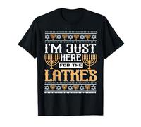 Sono qui solo per i latkes - Hanukkah 2023 Maglietta