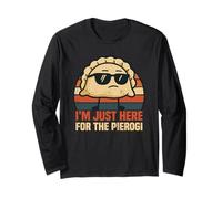 Sono qui solo per i Pierogi, divertente amante dei pierogi polacchi Maglia a Manica