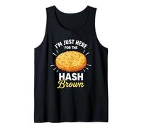 Sono Qui Solo per Il Cibo per la Colazione Hash Brown Canotta