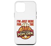 Sono qui solo per il divertente popcorn al burro caldo Custodia per iPhone 12 mini