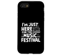 Sono qui solo per il festival musicale Live Music Lover Raver Custodia per iPhone SE (2020) / 7/8