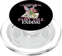 Sono qui solo per il finale delle fiabe Design Fairy Women PopSockets PopGrip per MagSafe