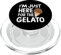 Sono qui solo per il gelato italiano al cioccolato PopSockets PopGrip per MagSafe