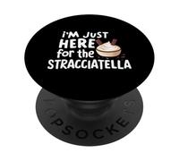 Sono qui solo per il Gelato Italiano Stracciatella PopSockets PopGrip Adesivo