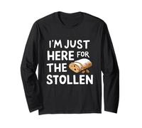 Sono Qui Solo per Il marzapane Tedesco Stollen Maglia a Manica
