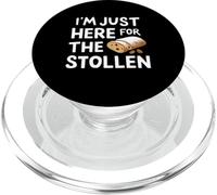 Sono qui solo per il marzapane tedesco Stollen PopSockets PopGrip per MagSafe