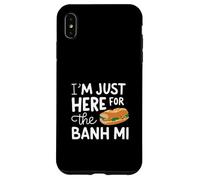 Sono qui solo per il panino vietnamita Banh Mi Street Food Custodia per iPhone XS Max