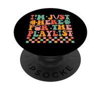Sono qui solo per la playlist PopSockets PopGrip Adesivo